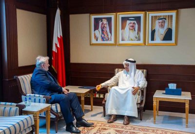 وزير الخارجية يستقبل المبعوث الخاص لوزير خارجية جمهورية صربيا