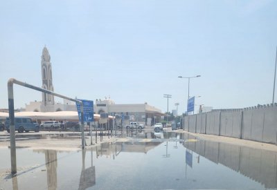 سيناريو محاصرة مقبرة المحرق بالأمطار يتكرر