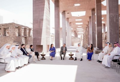 رئيس هيئة البحرين للثقافة والآثار يستقبل وفد مملكة البحرين المشارك بالمهرجان الخليجي السينمائي في الرياض