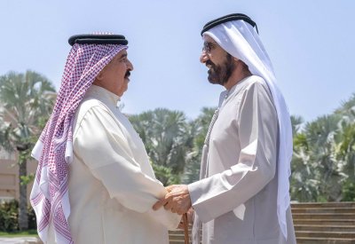 محمد بن راشد: أخي ملك البحرين ضيف عزيز في بلدنا  وصديق حقيقي لدولتنا ومحب دائم لشعبنا