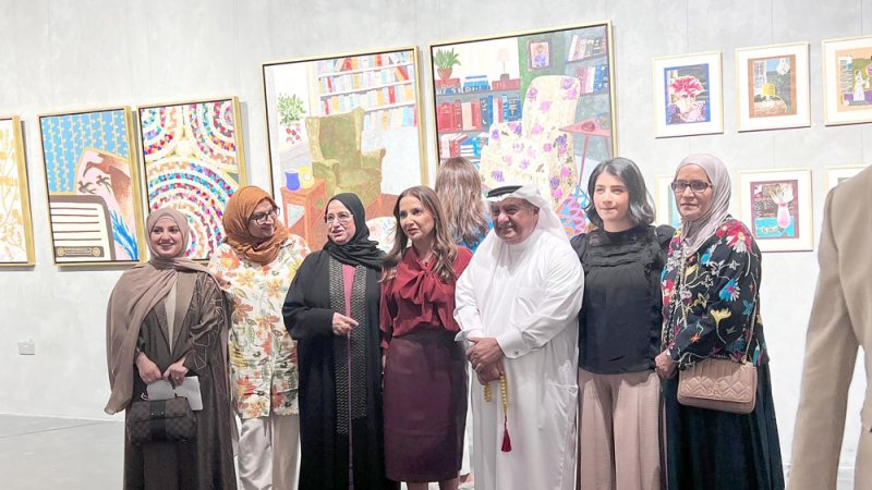 افتتاح معرض "الزوايا الأربع" بعكاس جاليري