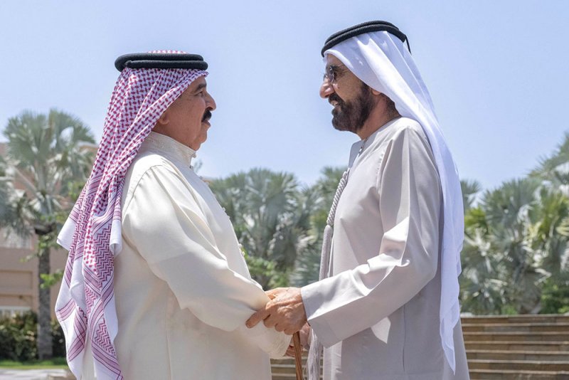 محمد بن راشد: أخي ملك البحرين ضيف عزيز في بلدنا  وصديق حقيقي لدولتنا ومحب دائم لشعبنا