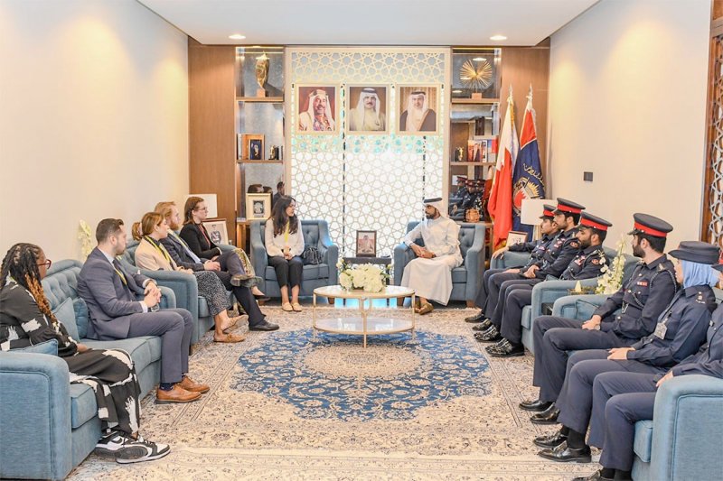 مدير عام تنفيذ الأحكام والعقوبات البديلة يستقبل وفداً من موظفي مجلسي النواب والشيوخ بالولايات المتحدة الأميركية