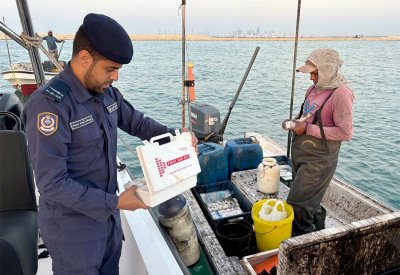 خفر السواحل تواصل حملاتها التفتيشية للتصدي للمخالفات البحرية