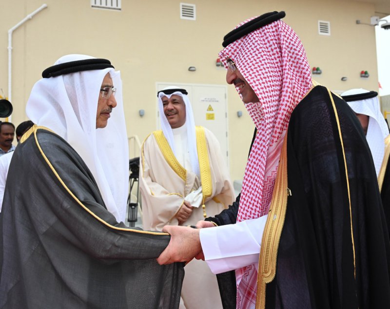 الشيخ خالد بن عبد الله يفتتح محطة مدينة خليفة لتوزيع المياه بكلفة تقدر بحوالي 13 مليون دينار