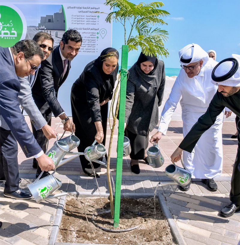 الوزيرة الرميحي: مبادرات مشتركة لتشجير المدن الإسكانية