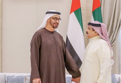 جلالة الملك المعظم يقدم التعازي والمواساة إلى صاحب السمو رئيس دولة الإمارات العربية المتحدة