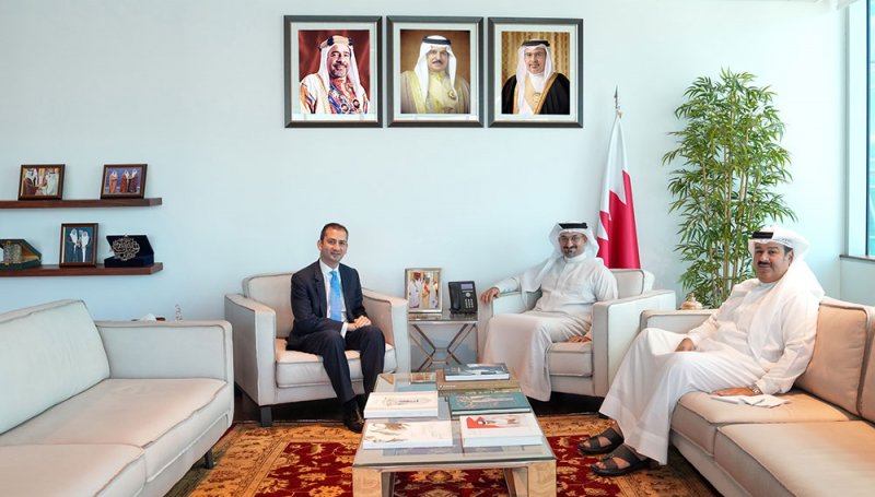 وزير الصناعة والتجارة يستقبل سفير جمهورية قبرص بمناسبة تعيينه