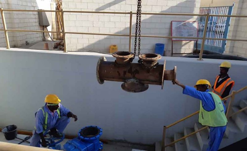 13.6 مليون دينار لمحطة شرق سترة لتوزيع المياه