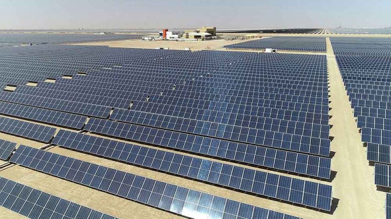 إنشاء محطات لإنتاج الكهرباء بالطاقة الشمسية في منطقة الدور بطاقة 100 ميغاوات