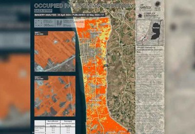 هل تحولت غزة إلى صحراء؟ .. صور فضائية تكشف ما حدث