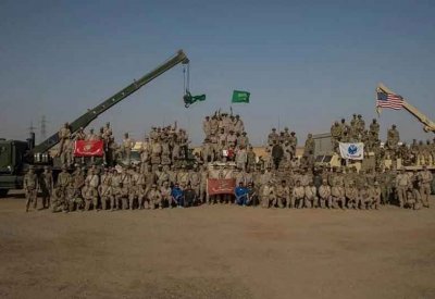 القيادة المركزية الأميركية والمارينز في "الغضب العارم 24"