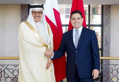 وزير الخارجية يجتمع مع وزير الشؤون الخارجية والتعاون الأفريقي والمغاربة في الخارج بالمملكة المغربية  