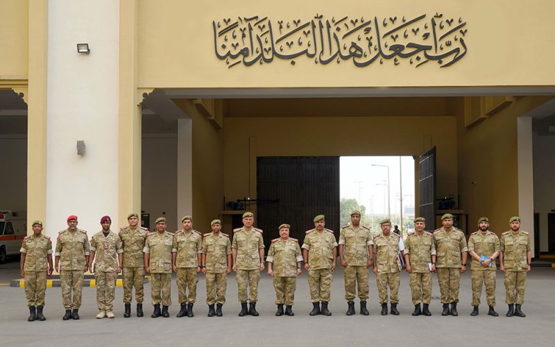 الحرس الوطني ينفذ تمرين القيادات للأمن الداخلي في محافظة العاصمة