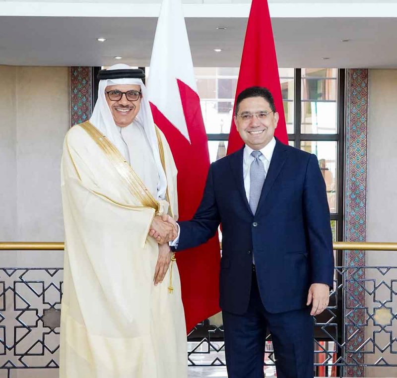 وزير الخارجية يجتمع مع وزير الشؤون الخارجية والتعاون الأفريقي والمغاربة في الخارج بالمملكة المغربية  