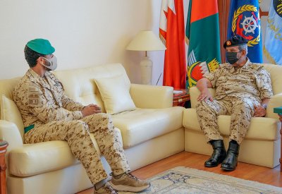 القائد العام لقوة دفاع البحرين يستقبل سمو مستشار الأمن الوطني قائد الحرس الملكي