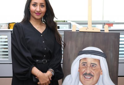 بالصور: افتتاح معرض "البلاد" لرواد الصحافة البحرينيين