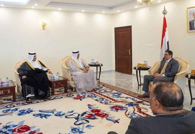 رئيس مجلس الوزراء في الجمهورية اليمنية يستقبل وزير الخارجية