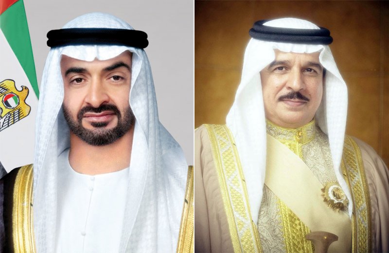 جلالة الملك المعظم يعزي رئيس دولة الإمارات العربية المتحدة في وفاة الشيخ هزاع بن سلطان آل نهيان