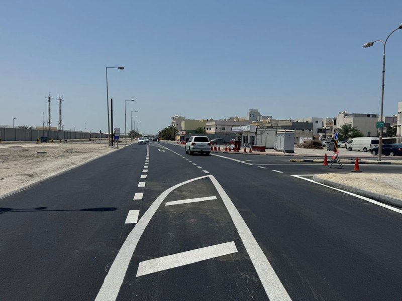 وزارة الأشغال: الانتهاء من أعمال تطوير شارع الدير بطول 600 متر