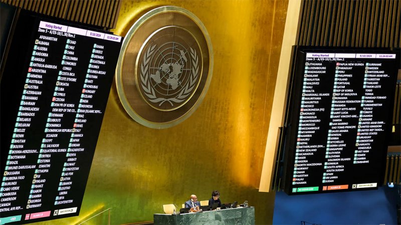 ما هي الدول الممتنعة والمعارضة لعضوية فلسطين بالأمم المتحدة؟