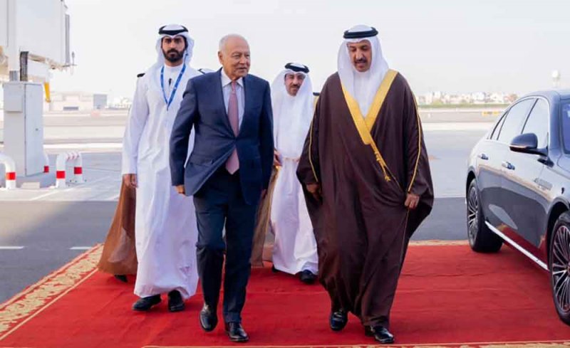 الأمين العام لجامعة الدول العربية يصل إلى مملكة البحرين للمشاركة في أعمال القمة العربية الثالثة والثلاثين