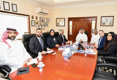 "تمكين" تلتقي بإدارة شركة البحرين لتصليح السفن والهندسة كجزء من لقاءاتها التعريفية بالبرامج الجديدة        