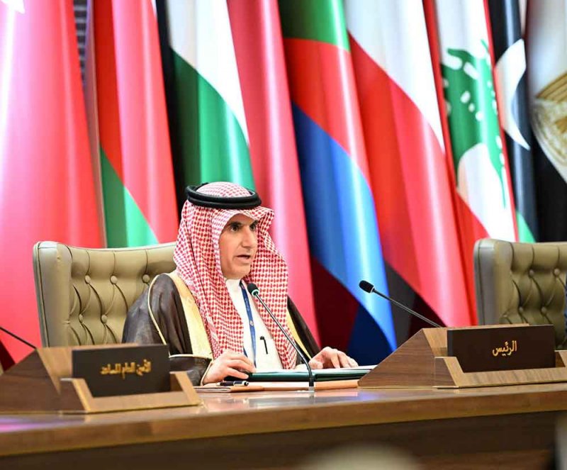 مندوب السعودية في جامعة الدول العربية: انعقاد اجتماعنا اليوم يأتي في وقت عصيب يمر به أشقاؤنا الفلسطينيين من عدوان وظلم
