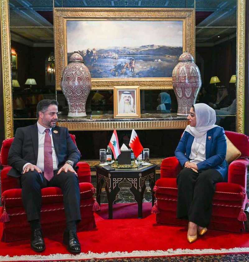 الصيرفي تلتقي بوزير الاقتصاد والتجارة اللبناني وتؤكد ضرورة تعزيز السياحة البينية عربياً