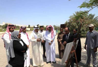 لجنة المدن الصحية بالمحافظة الجنوبية تتابع تنفيذ معايير اعتماد الرفاع مدينة صحية