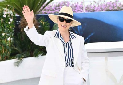  وصول النجمة الكبيرة ميريل ستريب الى مهرجان كان السينمائي