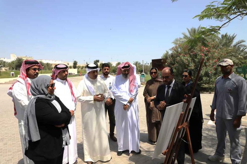 لجنة المدن الصحية بالمحافظة الجنوبية تتابع تنفيذ معايير اعتماد الرفاع مدينة صحية