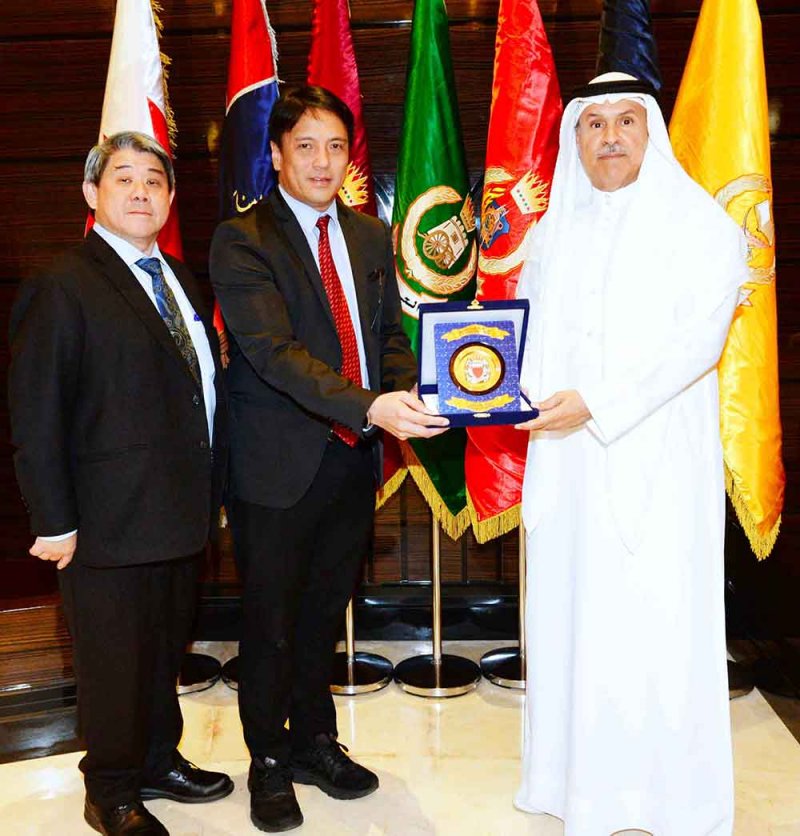 وكيل وزارة الداخلية لشئون الجنسية والجوازات والإقامة يستقبل وفدًا من شركة التعاون السنغافوري "SCE"