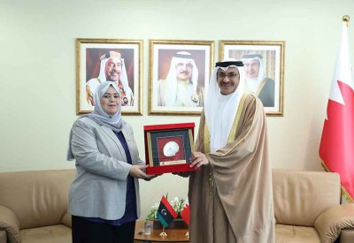 وزير التنمية الاجتماعية يستقبل نظيرته الليبية