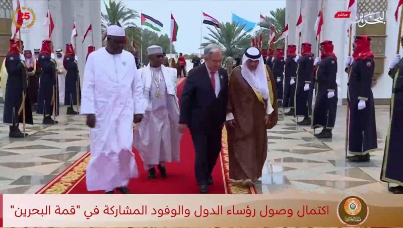 اكتمال وصول رؤساء الدول والوفود المشاركة في قمة البحرين