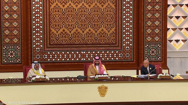 كلمة ولي العهد رئيس مجلس الوزراء بالمملكة العربية السعودية في "قمة البحرين"