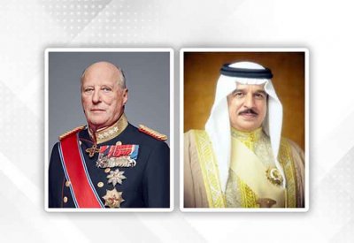 جلالة الملك المعظم يهنئ ملك النرويج بذكرى اليوم الوطني