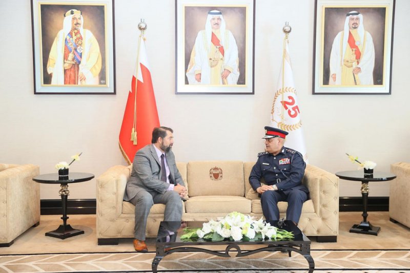 رئيس الأمن العام يستقبل مدير خدمة التحقيقات الجنائية بالبحرية الأمريكية
