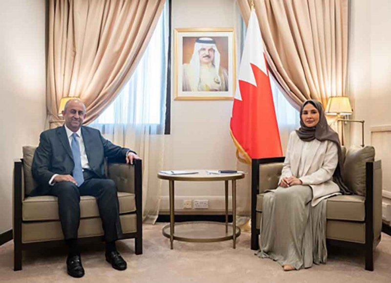 المدير العام للتعاون الدولي بوزارة الخارجية تستقبل المنسق المقيم للأمم المتحدة في مملكة البحرين