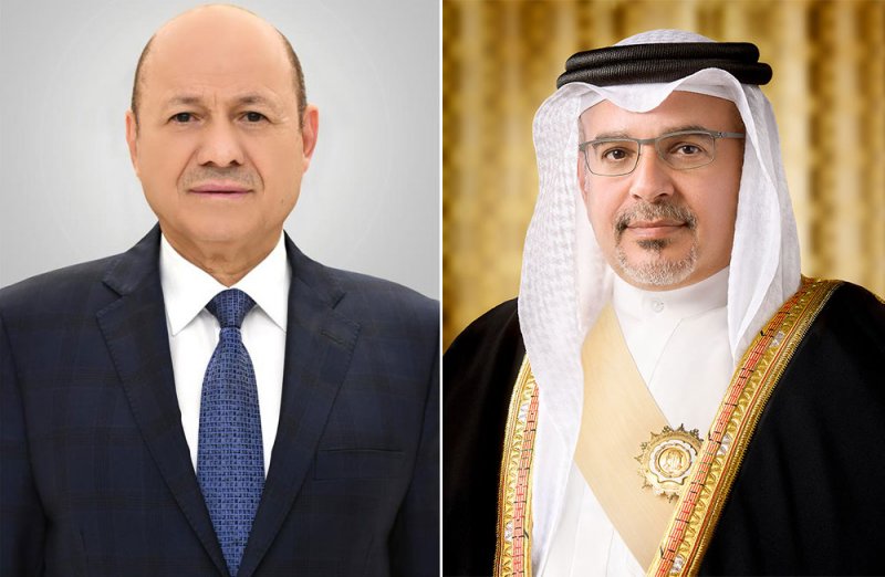سمو ولي العهد رئيس مجلس الوزراء يهنئ رئيس مجلس القيادة الرئاسي بالجمهورية اليمنية بذكرى العيد الوطني
