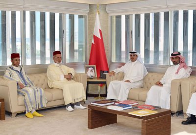 وزير "العدل" يستقبل عضوين من المجلس العلمي الأعلى ومعهد محمد السادس للقراءات والدراسات القرآنية بالمملكة المغربية الشقيقة