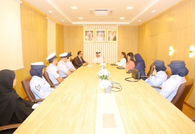 الرئيس التنفيذي للمركز الوطني للأمن السيبراني يستقبل مدير برنامج مكافحة العنف والإدمان "معًا"