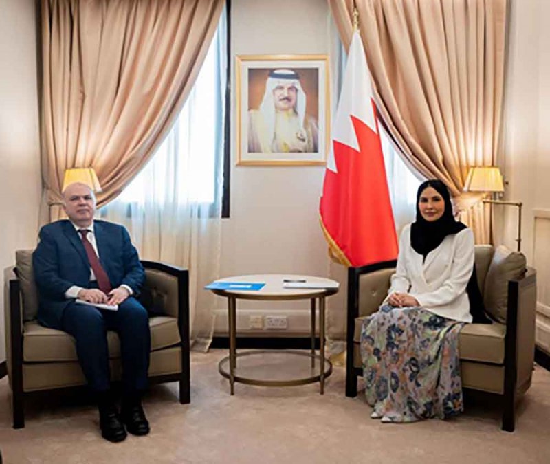 المدير العام للتعاون الدولي بوزارة الخارجية تستقبل الممثل المقيم لبرنامج الأمم المتحدة الإنمائي بالإنابة لدى مملكة البحرين