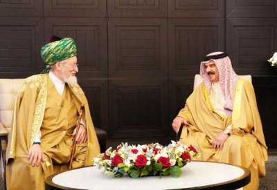 جلالة الملك المعظم يستقبل المفتي العام لروسيا رئيس الإدارة الدينية المركزية لمسلمي روسيا