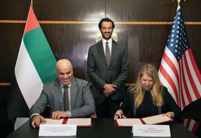 الإمارات وأميركا توقعان مذكرة تفاهم لتعزيز "الملكية الفكرية"