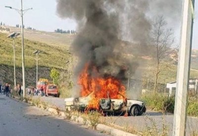 قتيل باستهداف إسرائيلي لسيارة جنوبي لبنان