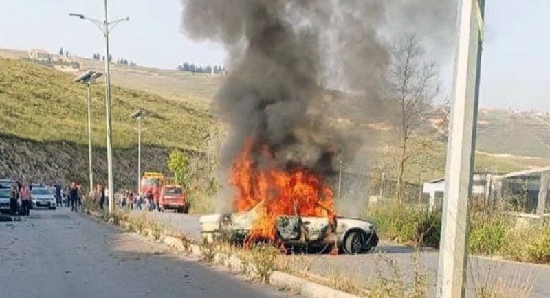 قتيل باستهداف إسرائيلي لسيارة جنوبي لبنان