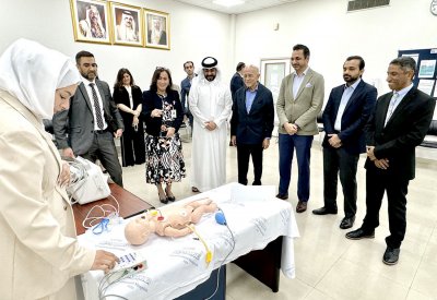 الدكتورة الجلاهمة تستقبل رئيس مجلس إدارة شركة "إم تي كيو"