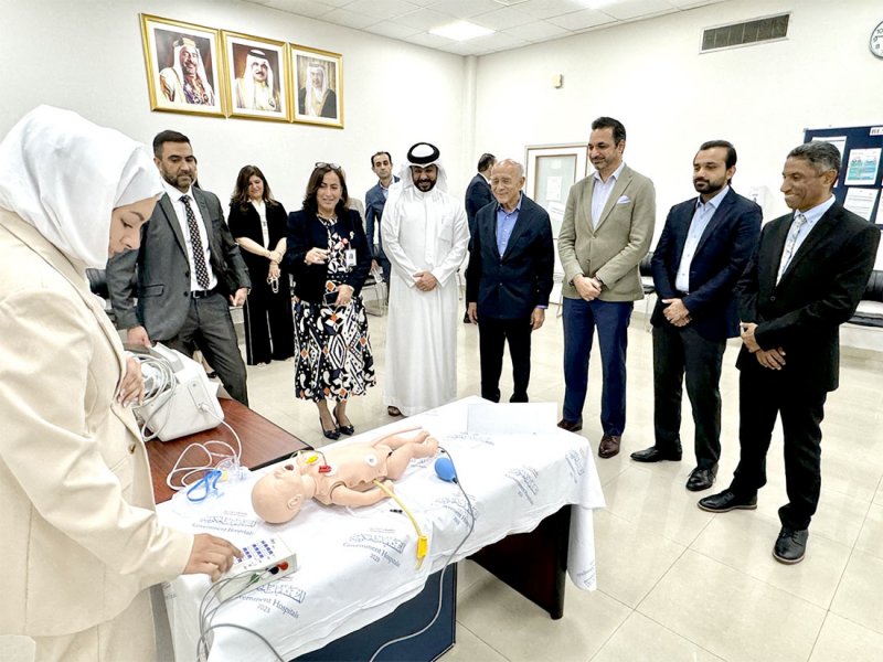 الدكتورة الجلاهمة تستقبل رئيس مجلس إدارة شركة "إم تي كيو"