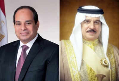 جلالة الملك المعظم يتلقى برقية شكر وتقدير من أخيه فخامة الرئيس المصري